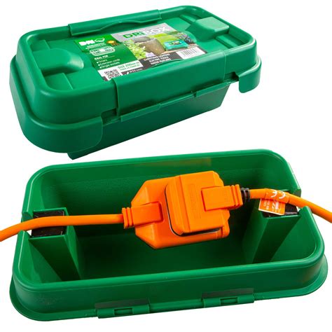 weatherproof outdoor electrical connection box